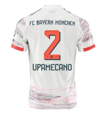 Bayern Munich Dayot Upamecano #2 Udebanetrøje 2025-26 Kortærmet